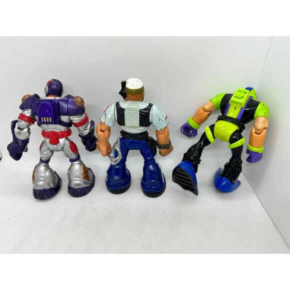 Rescue Heroes Action Figures Lot Of 3 - Matt Medic Jake Justice Gil Gripper - Fi - Picture 5 of 10